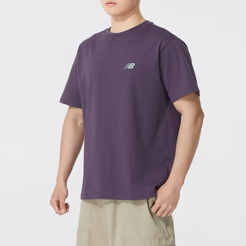 New Balance T Shirt Unisex Purple-2
