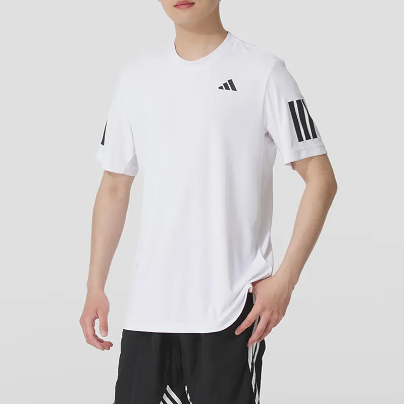 Adidas Club Climacool 3 Stripes T Shirt-3