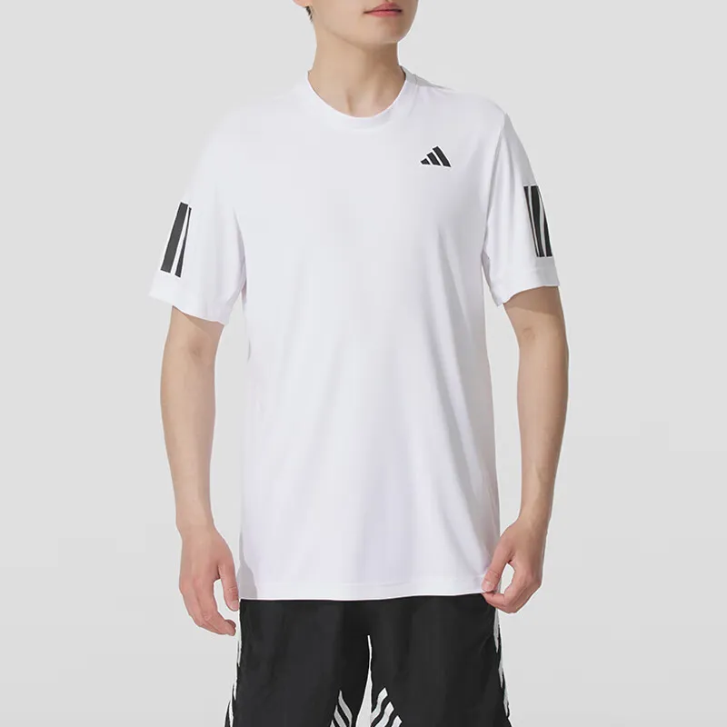 Adidas Club Climacool 3 Stripes T Shirt-2