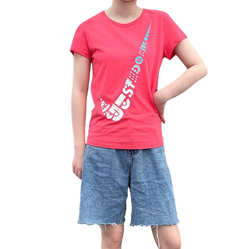 Nike T Shirts Women's Red-1