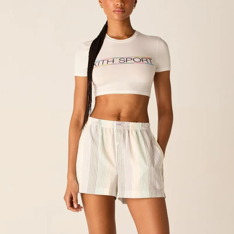 KITH T Shirts Women's White-3