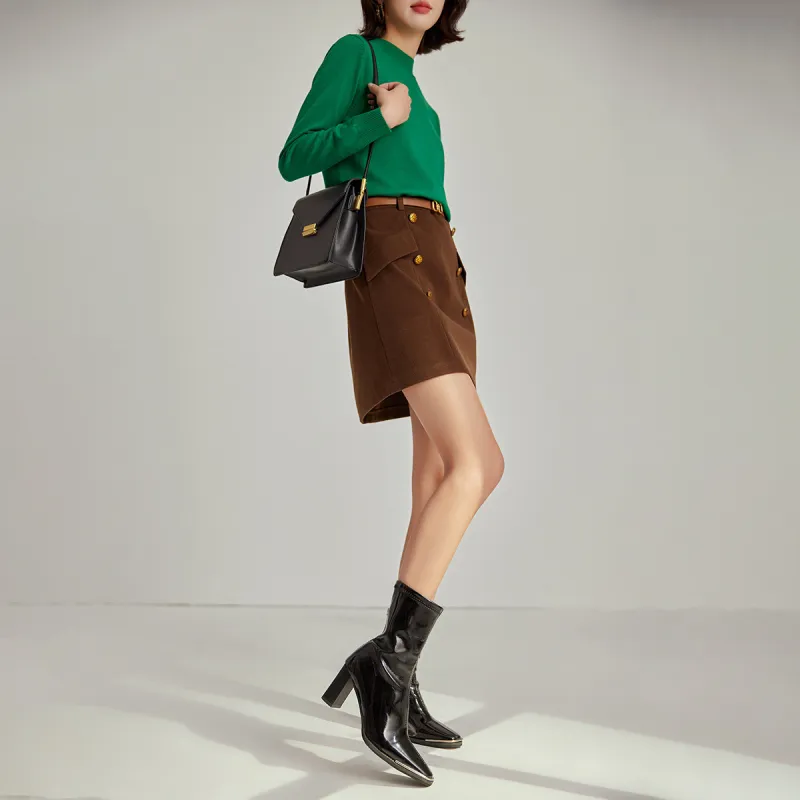 Emodues Cargo Short Skirts Women's-2