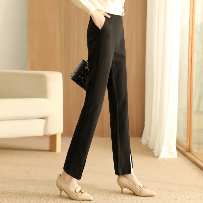 Emodues Suit Trousers Women's Black-3