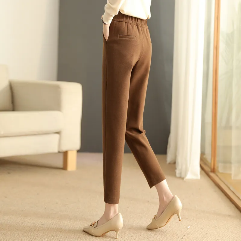 Emodues Suit Trouser Women's Coffee-2