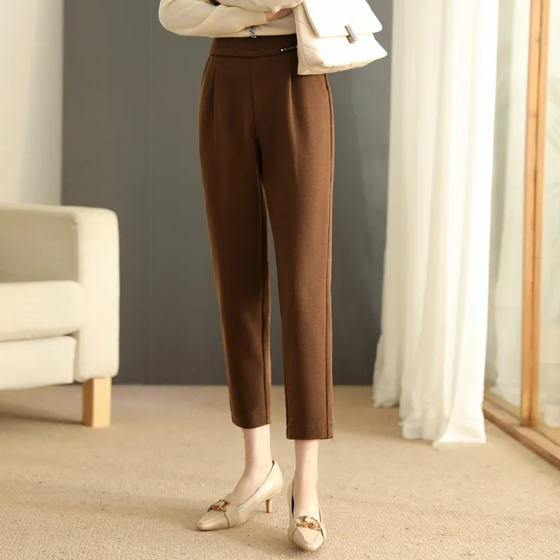 Emodues Suit Trouser Women's Coffee-1
