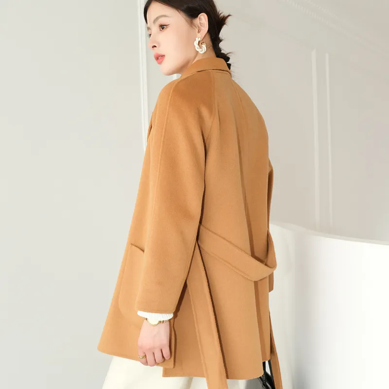 Emodues Coats Women's Camel-6