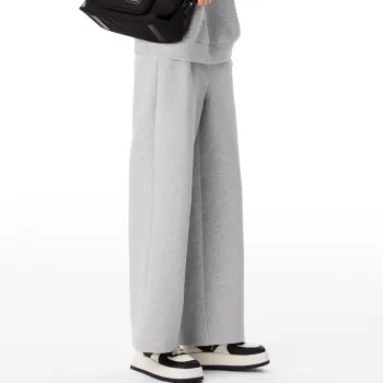 XII BASKET Casual Pants Women's Light Gray
