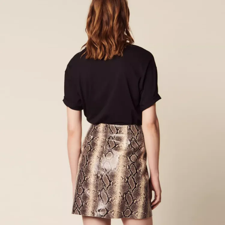Sandro Casual Short Skirts Women's Brown-1