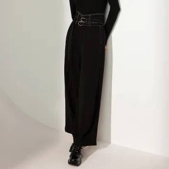 BBLLUUEE Casual Pants Women's Ink Black