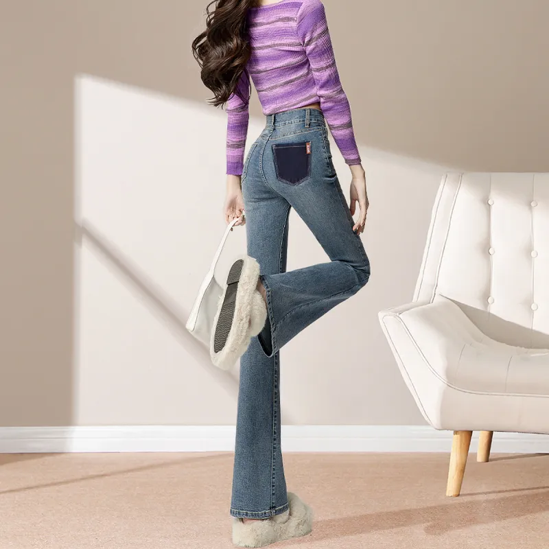 Weixi Jeans Women's Blue-2