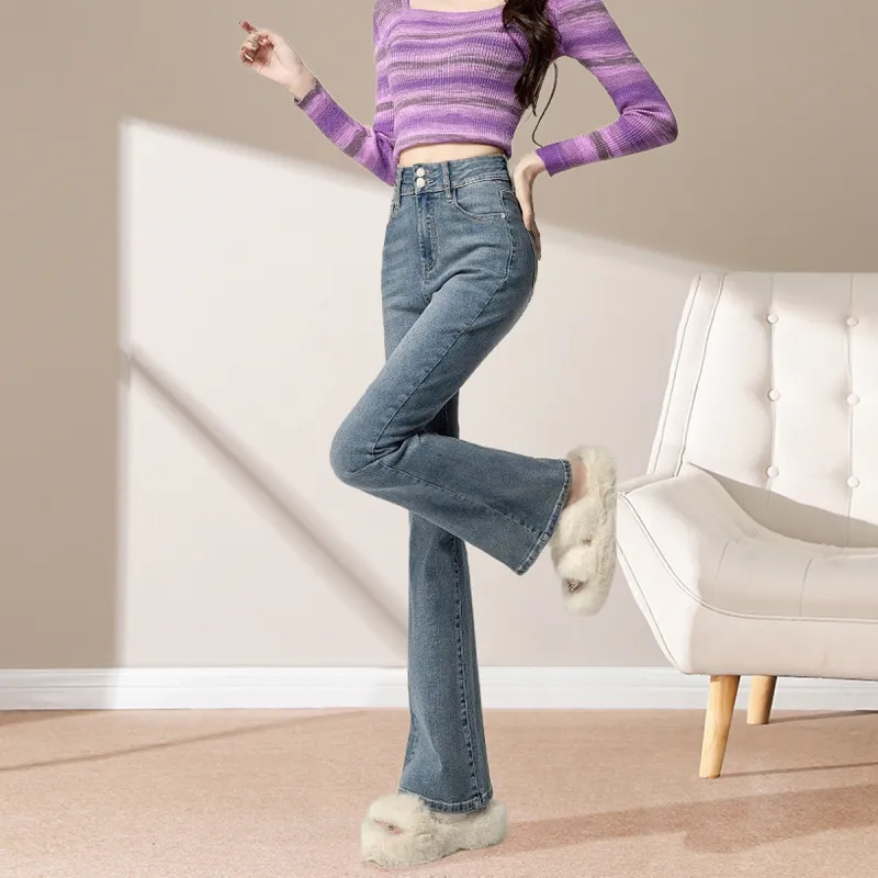 Weixi Jeans Women's Blue-3