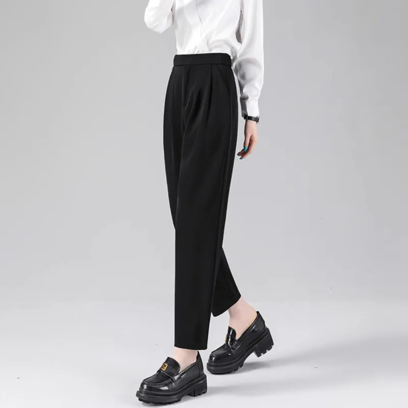 Ya Sheep People Casual Pants Women's Black-2