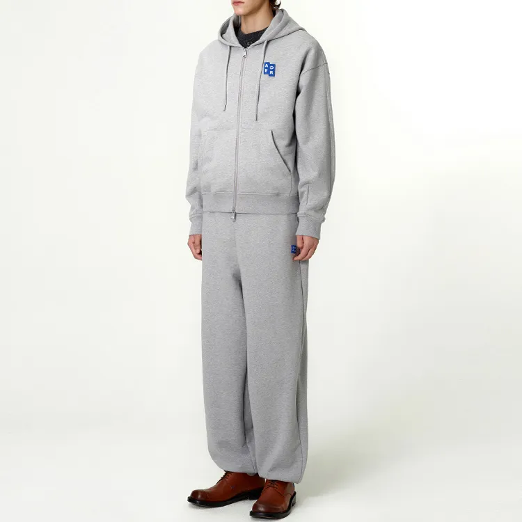 ADER ERROR Logo patch Cotton Hoodie-4