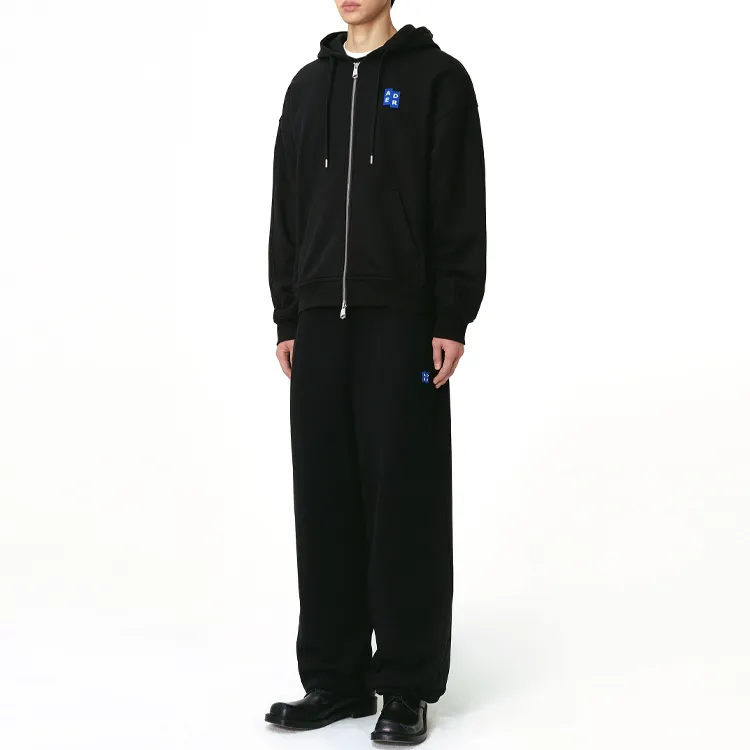 ADER ERROR Logo patch Cotton Hoodie-2