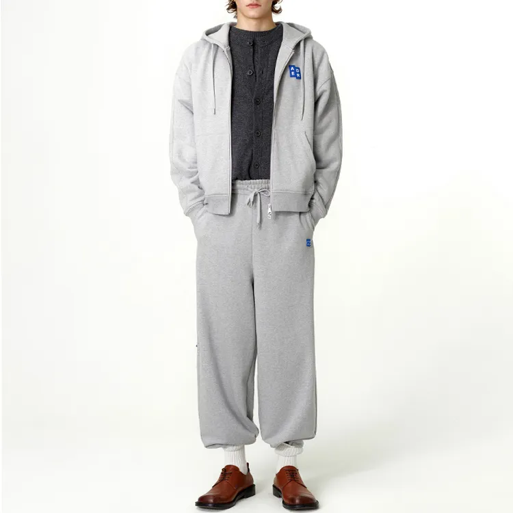 ADER ERROR Logo patch Cotton Hoodie-2