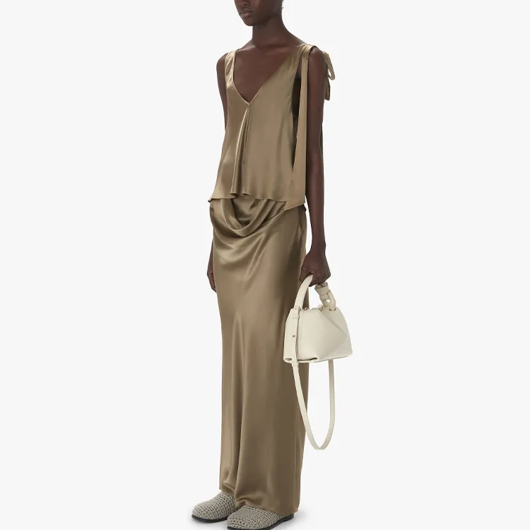 JW Anderson Bias Cut Midi Skirt-3