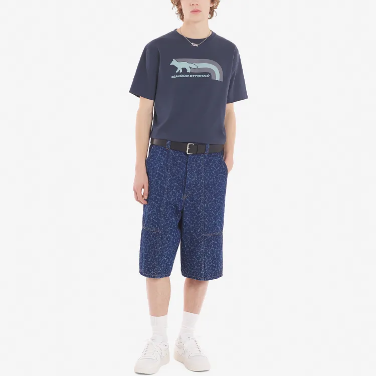 Maison Kitsune Bold Fox Head Patch Comfort T Shirt-2
