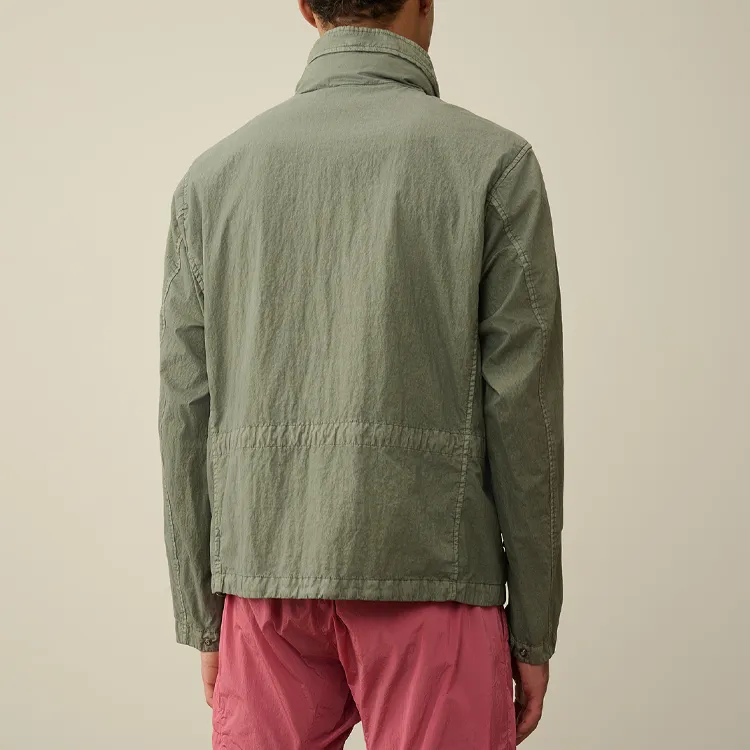 C.P.Company SS24 Jackets Coats Men's Dragon Tongue Green-2