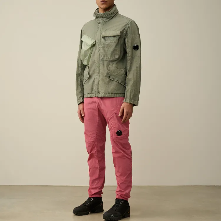C.P.Company SS24 Jackets Coats Men's Dragon Tongue Green-1