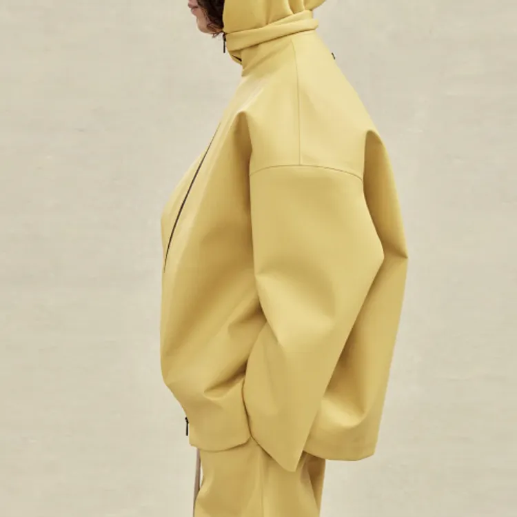Fear Of God SS24 Season 8 Collection Rubberized High Neck Jacket Jackets & Coats Unisex Tuscany/Tuscan-2