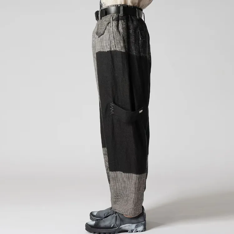 Yohji Yamamoto A-Square Drop-crotch Trousers-2