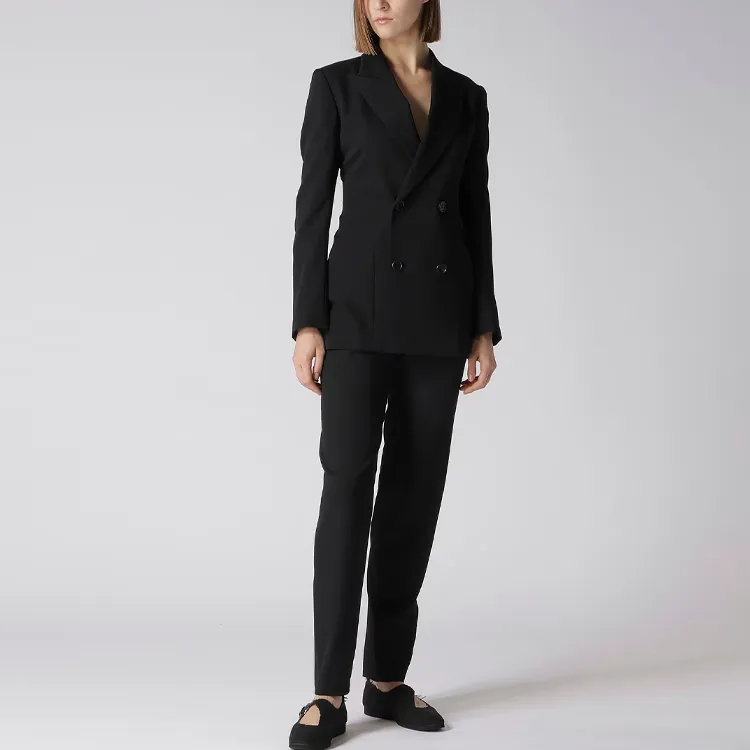 Yohji Yamamoto Gabardine Belted Tapered Trousers-2