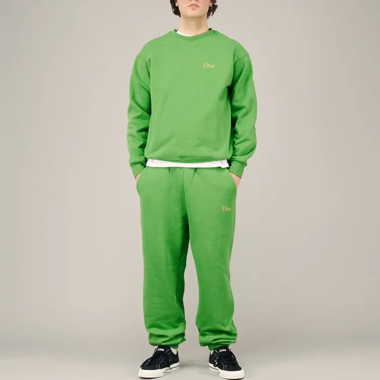 Dime MTL SS24 Casual Pants Unisex Kylie Green-2