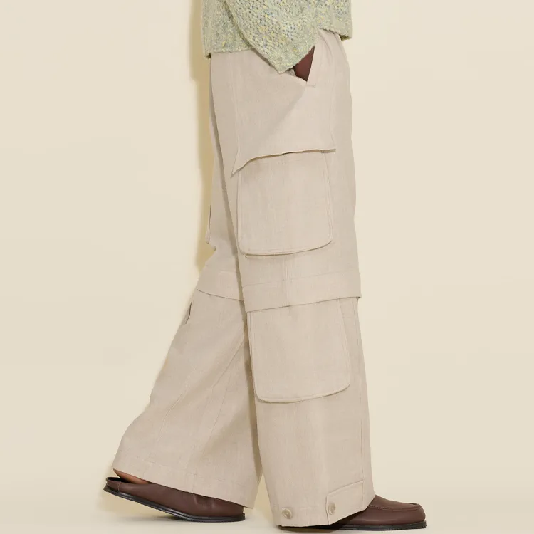 HOLZWEILER SS24 Casual Pants Men's Sand-2