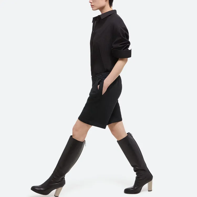 Helmut Lang Fleece Seatbelt Shorts-3