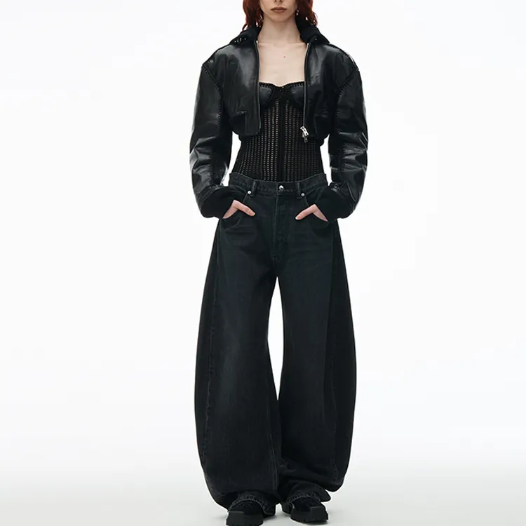 Alexander Wang Low-Waisted Balloon Jeans-1