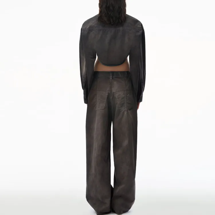 Alexander Wang SS24 Jeans Women's Black-3
