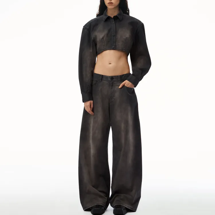 Alexander Wang SS24 Jeans Women's Black-1