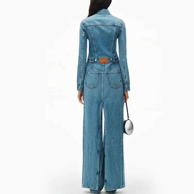 Alexander Wang Tie front Denim Trucket Coat-2
