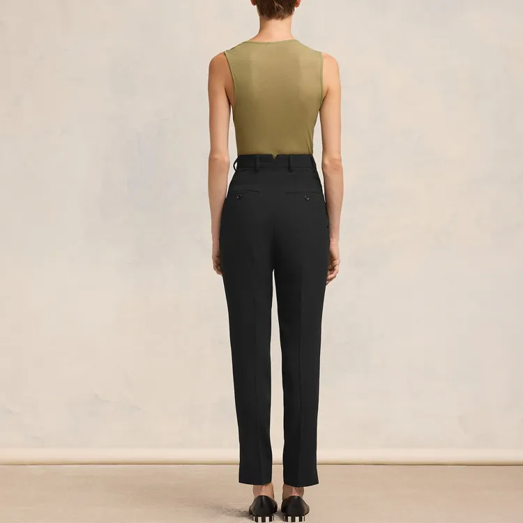 AMIPARIS Paris High Waist Cigarette Trousers-3
