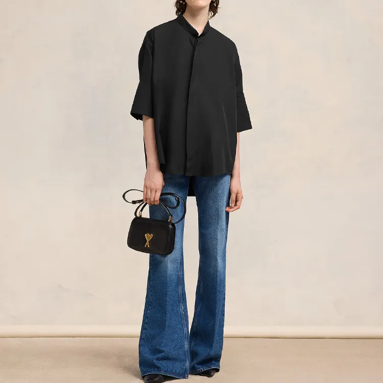 AMIPARIS Short sleeve Cotton Shirt-1