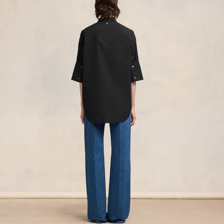 AMIPARIS Short sleeve Cotton Shirt-3