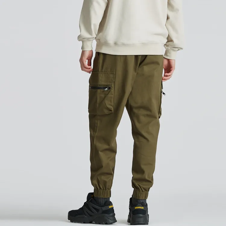 CAT Cargo Pants Men Green-2