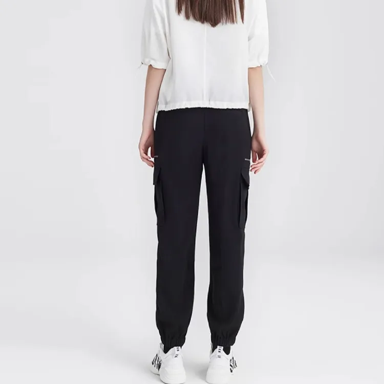 DEGAIA Cargo Pants Women's Black-2