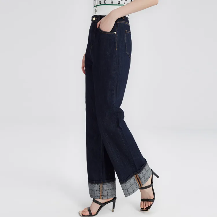 DEGAIA Jeans Women's Dark Blue-2