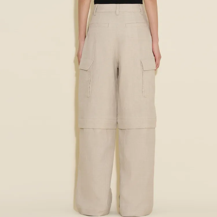 HOLZWEILER SS24 Cargo Pants Women's Sand-3