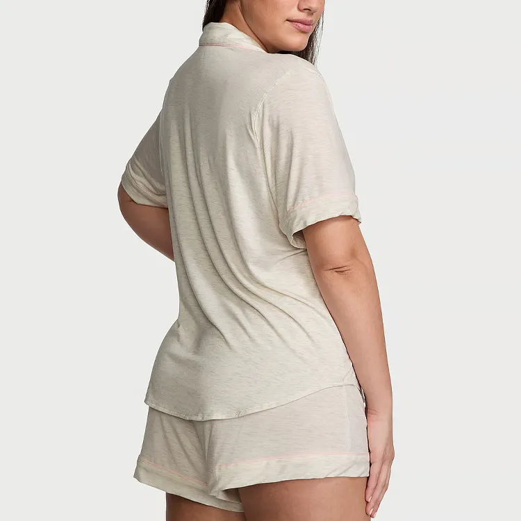 Victoria's Secret Modal Short Pajama Set / Rey Pajama Set Women's Gray-1
