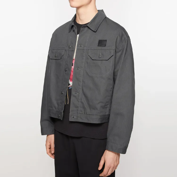 Acne Studios Collared Button Up Jacket-2
