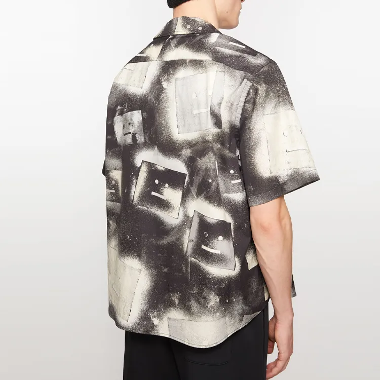 Acne Studios Printed Button Up Shirt-2