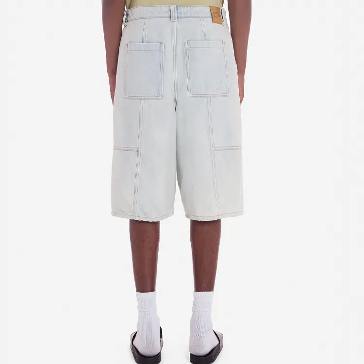 Maison Kitsune Denim Bermuda Shorts-2