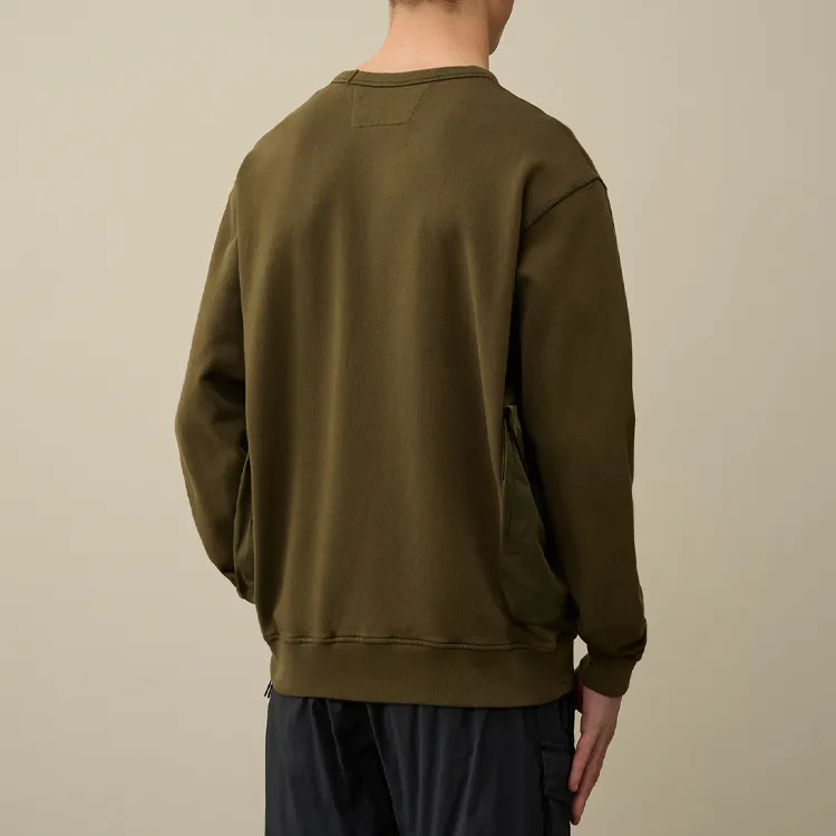 C.P.Company SS24 Sweatshirt Men's Ivy Green-2