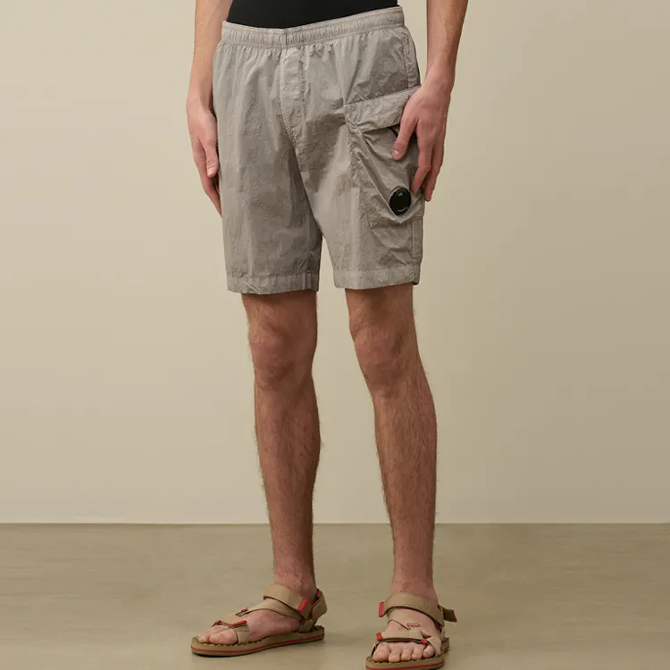 C.P.Company Lens Detailed Elastic Waist Swim Shorts-3
