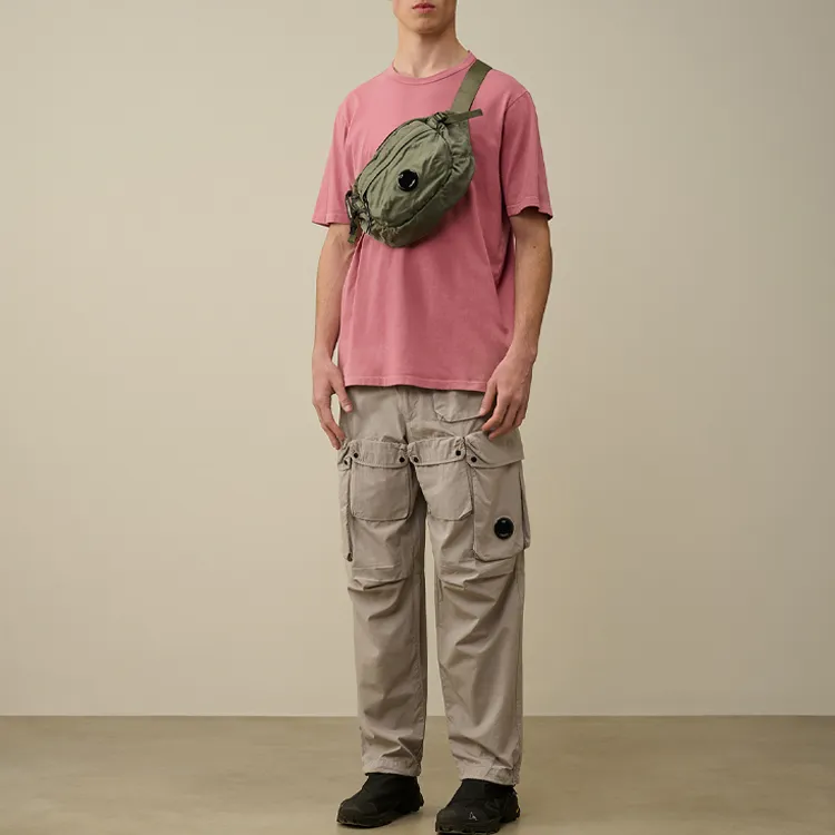 C.P.Company SS24 Cargo Pants Men's Drizzle Gray-1