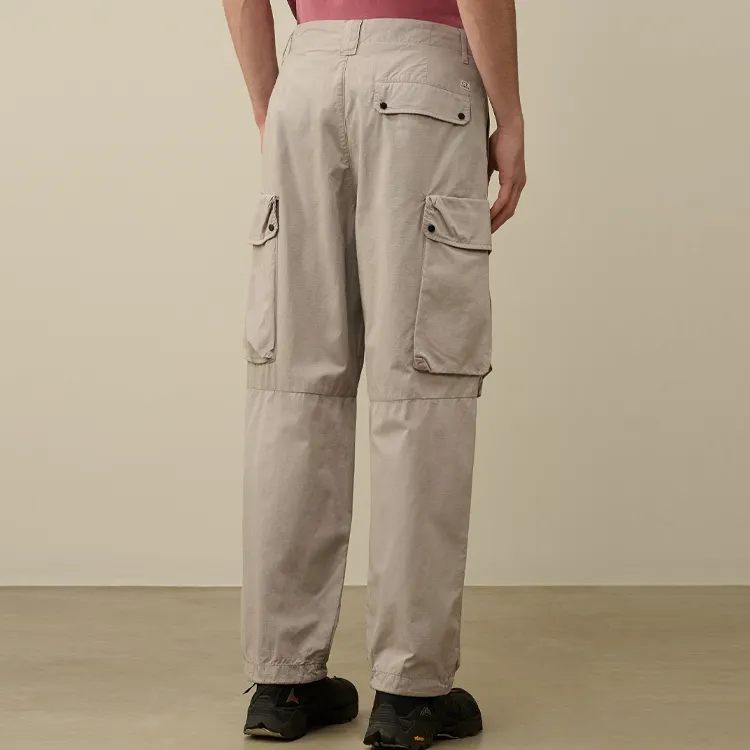 C.P.Company SS24 Cargo Pants Men's Drizzle Gray-2