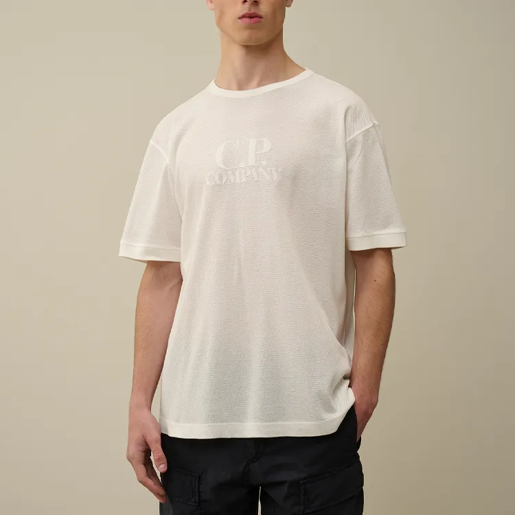 C.P.Company T Shirt Men's White Yarn-1