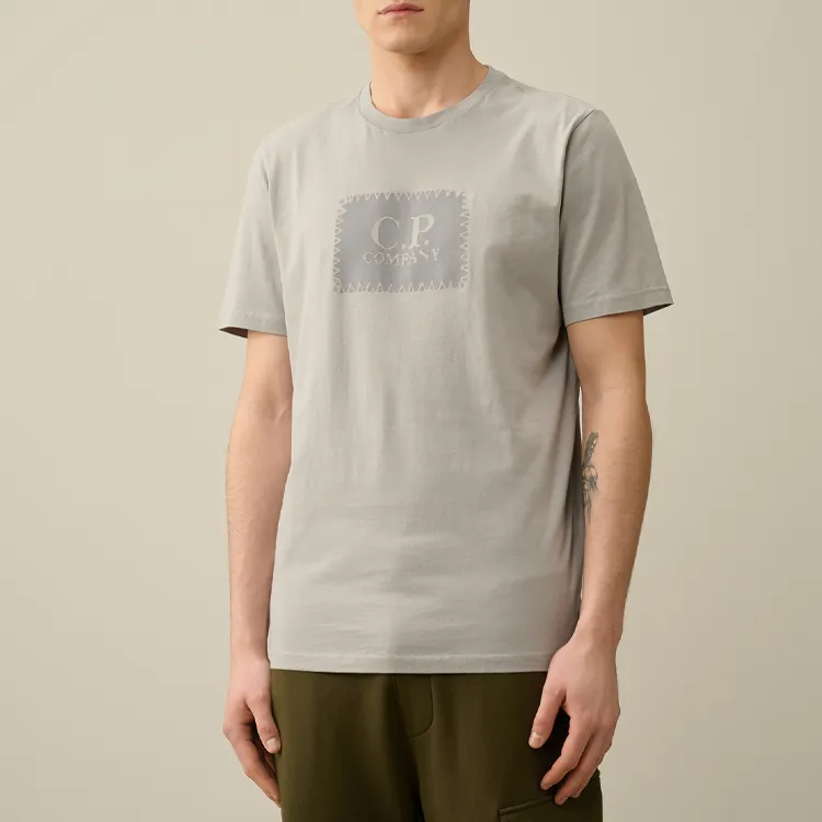 C.P.Company Logo print T shirt-3